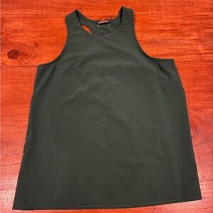 Oiselle Full Swing Tank Top Forest Green Athletic Tank Size 4